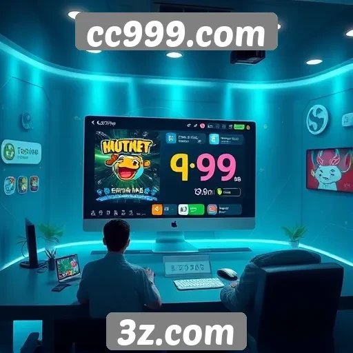 Interface do usuário do cc999.com em foco